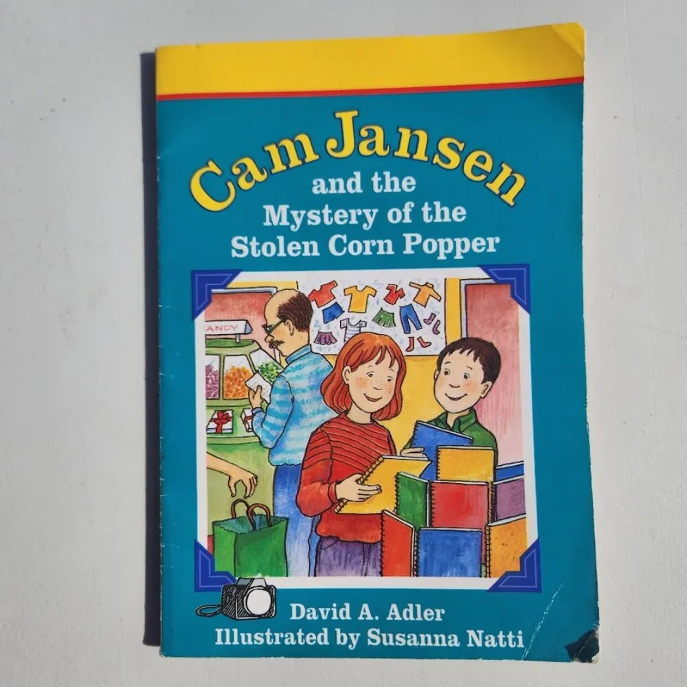5 Book Bundle Lot Set Scholastic Chapter Books Cam Jansen by David A. Adler Youn